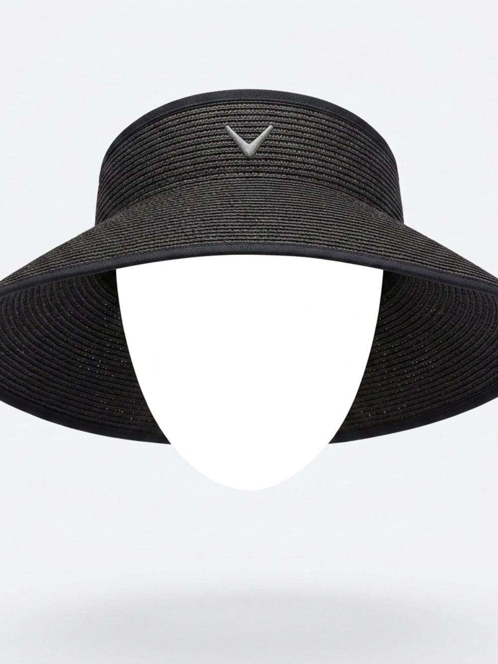Callaway Black Wide-Brim Sun Visor Hat